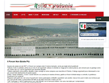 Tablet Screenshot of italia-polonia.eu